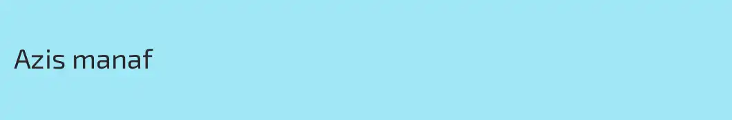 Azis manaf